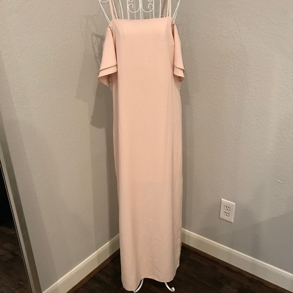Lucy Paris Dresses & Skirts - 🆕 LUCY PARIS PALE PINK OFF THE SHOULDER DRESS